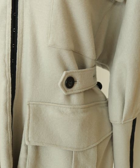 T-02/01 Compression wool Work outer [GREGE] sample