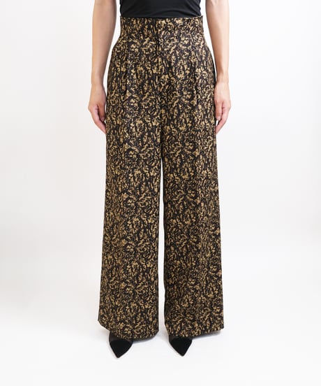P-02/02 Granite High waist pants  <BROWN mix> sample