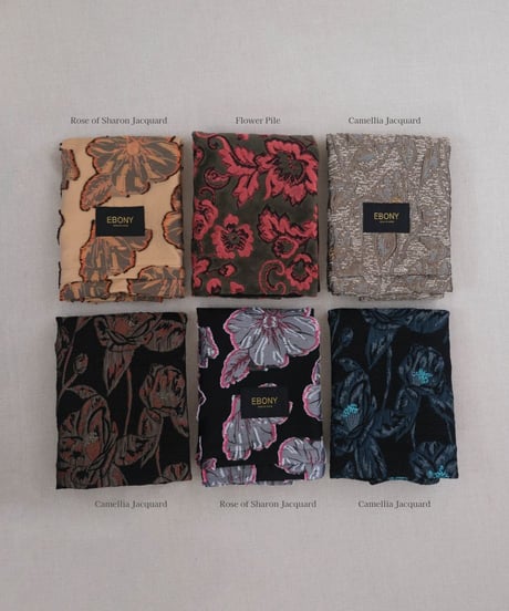 EG/C-01 Flower Pile Cushion Cover