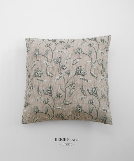 EG/C-01 Flower Jacquard Cushion Cover