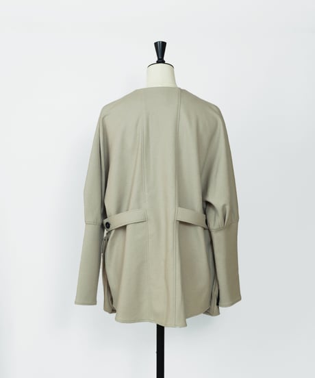 T-02/01 Compression wool Work outer [GREGE] sample