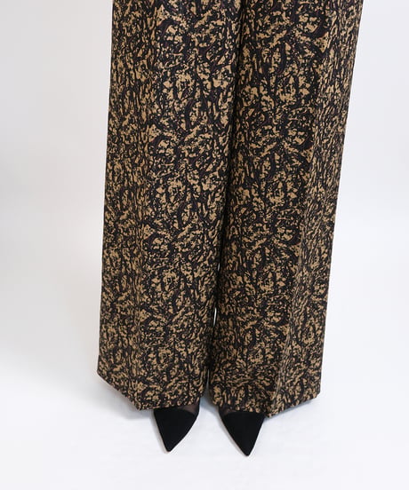 P-02/02 Granite High waist pants  <BROWN mix> sample