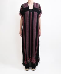 D-04 Stripe Knit Dress  <BLACK> sample