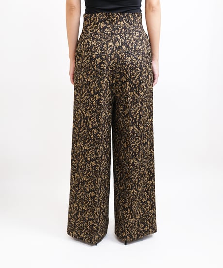 P-02/02 Granite High waist pants  <BROWN mix> sample