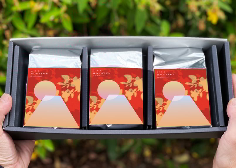 1月の珈琲］芳春 -housyun-＜豆のBOX：100g×3＞ | 24/7 coffee