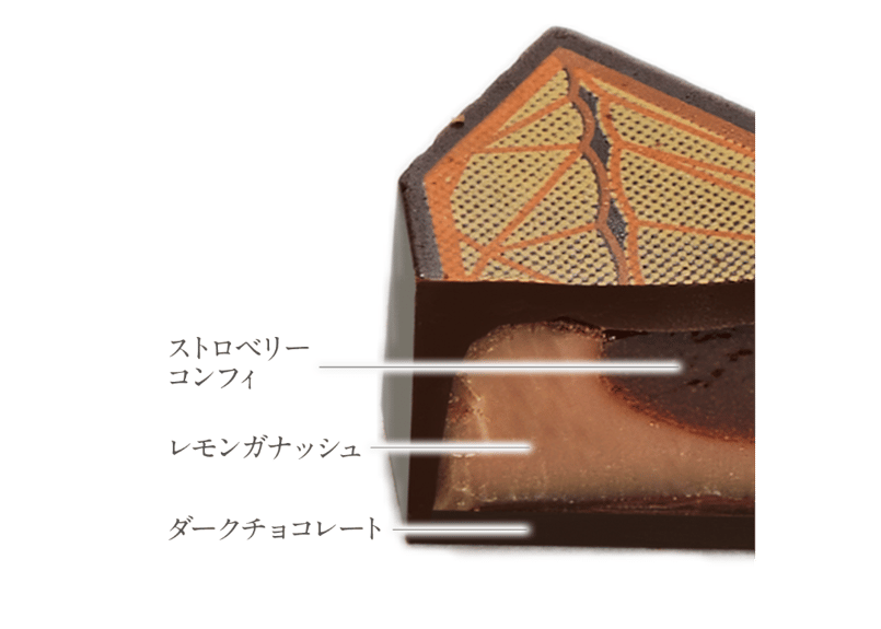 DelReY（デルレイ）ダイヤモンドショコラ 1個入BOX ストロベリー