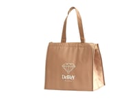 デルレイオリジナル保冷バッグ ブラウン（大）