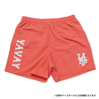 【受注販売】hy4_4yh 20周年記念 NYLON SHORTS (CORAL)