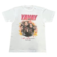 YAVAYだろTシャツ(white ver)