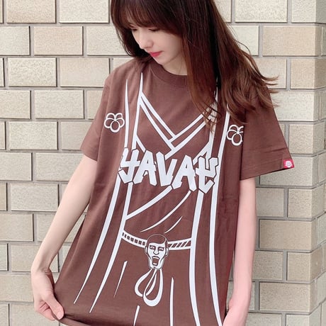 hy4_4yh✖️春風亭一之輔 ✖︎ PUNK DRUNKERS トリプル コラボ Tシャツ（羊羹色ver.）