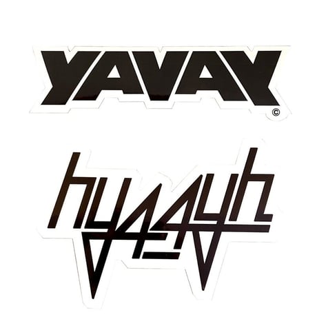 YAVAY＆hy4_4yh ステッカー