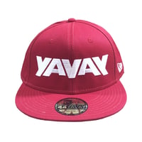 YAVAY キャップ （赤い彗星ver.）