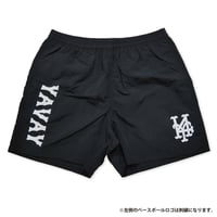 【受注販売】hy4_4yh 20周年記念 NYLON SHORTS (BLACK)