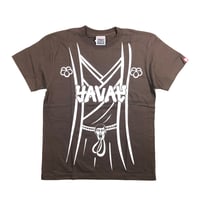 hy4_4yh✖️春風亭一之輔 ✖︎ PUNK DRUNKERS トリプル コラボ Tシャツ（羊羹色ver.）