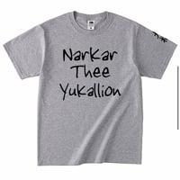 ナーカー・ジー・ユカリオン来日記念 オフィシャルTシャツ（ヘザーグレーver.）