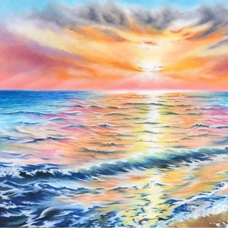 色鮮やかな波景色 | ☆Megu gallery☆