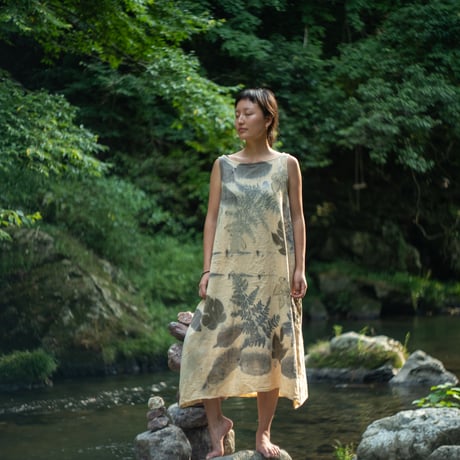 Forest printed dress