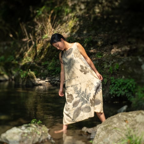 Forest printed dress