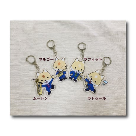 アクリルキーホルダー