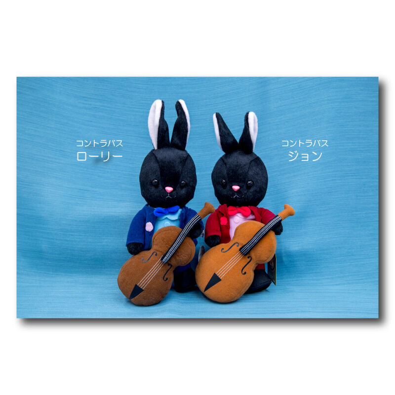 黒うさぎぬいぐるみ | ズーラシアンブラスショップ