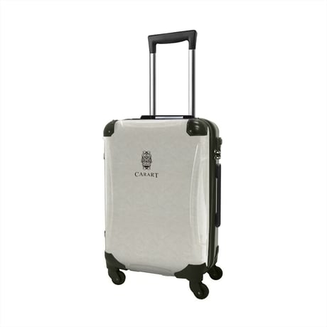 アートスーツケース #CRA02WS-031E｜ビジネスナイト(ホワイト)｜静音キャスター