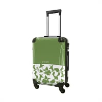 アートスーツケース #CRA02WS-006I｜ベーシック　ピポパ（グリーンティー）