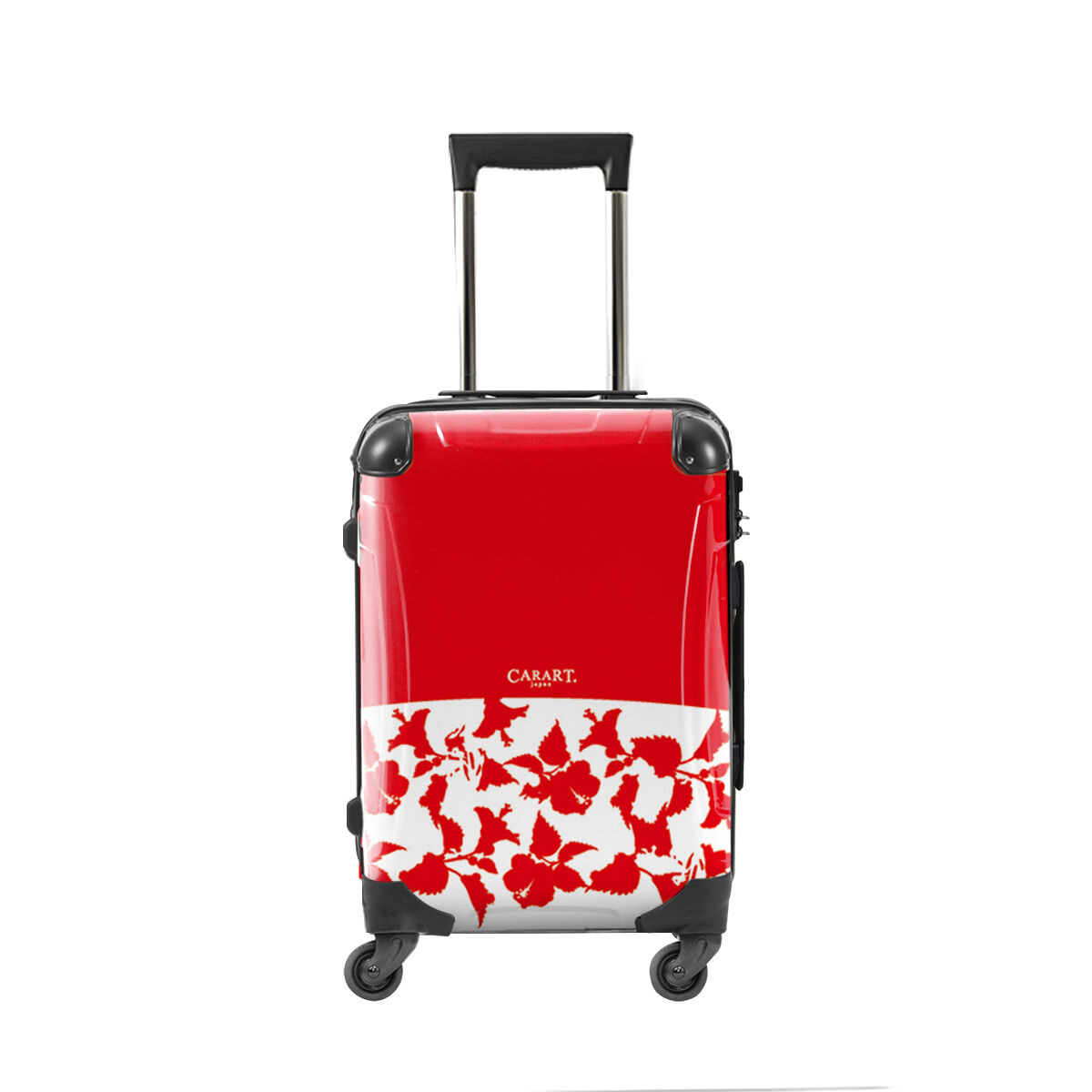 アートスーツケース #CRA02WS-006C｜ベーシック ピポパ（レッド