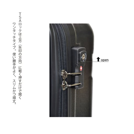 アートスーツケース #CRA02WS-008B｜プロフィトロール　バニラ（桜色）