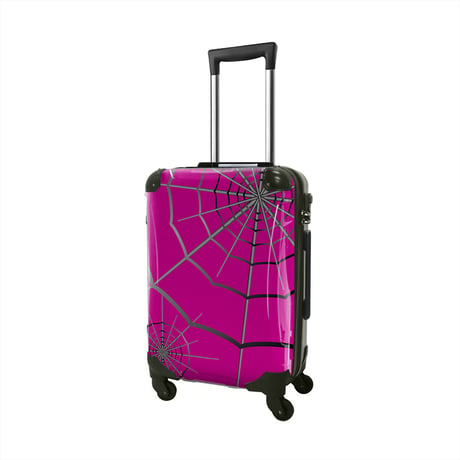 アートスーツケース #CRA02W-J10134｜広純　SPIDER(ピンク)｜静音キャスター