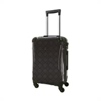 アートスーツケース #CRA02WS-049A｜ジャパニーズ 印伝調 網代(ブラック)｜静音キャスター