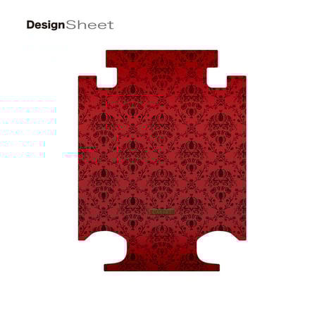 アートスーツケース #CRA02WS-001B｜ベージック　ヴォイジュ（レッド）