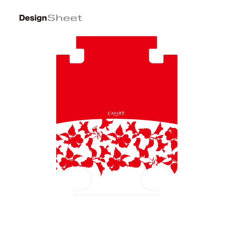 アートスーツケース #CRA02WS-006C｜ベーシック ピポパ（レッド