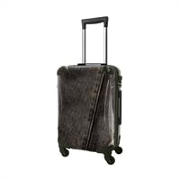 アートスーツケース #CRA02WS-025B｜ポップニズム デニム(ブラック)｜静音キャスター