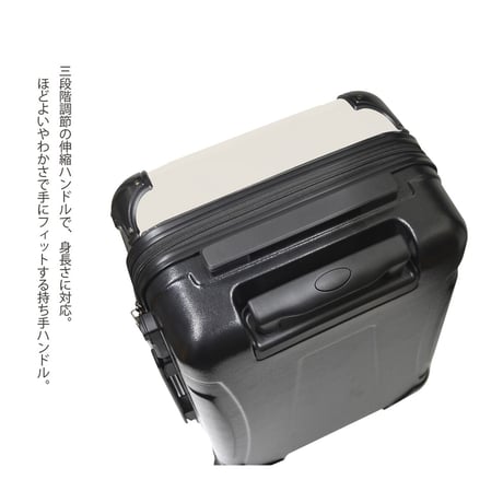 アートスーツケース｜CR-A02W(本体のみ)｜ジッパー4輪｜機内持込｜キャラート