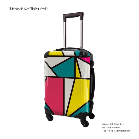 着せ替えデザインシート｜ポップニズム メトリ(エメラルド×ピンク×イエロー)｜#CRA02W用・#CRA02WS用・#CRA01H用｜S026C