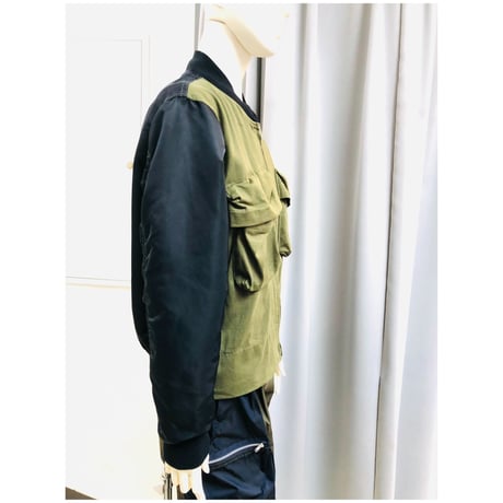 ＣＲＥＳＣＥＮＴ  　前ポケット袖切り替えブルゾン