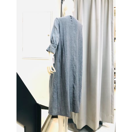 ＡＢＣＡ  ＢＬＡＮＣ  　五部袖コットンワンピース