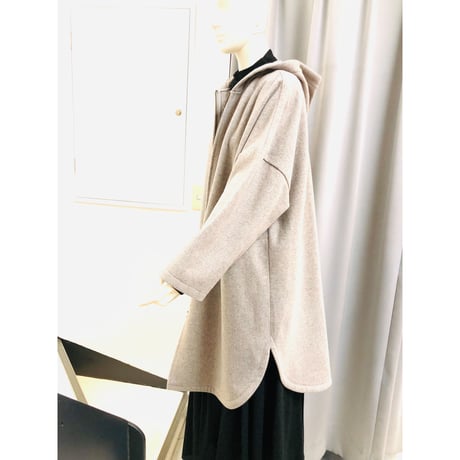 ＡＢＣＡ  ＢＬＡＮＣ  　前ジッパーフード付きコート
