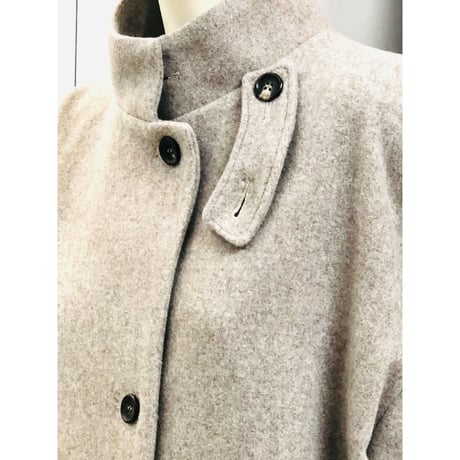 ＡＢＣＡ  ＢＬＡＮＣ  　スタンドカラーウールロングコート