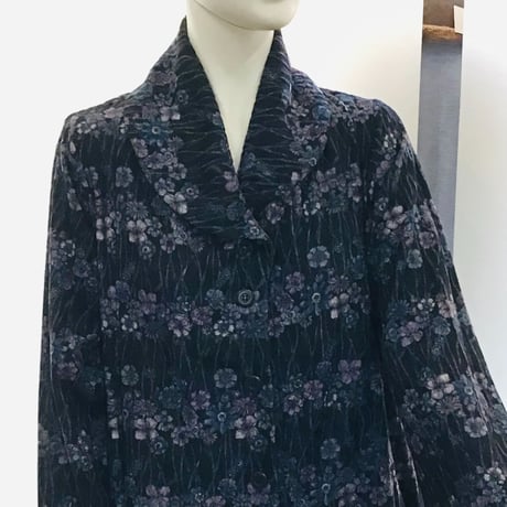 ＩＮＴＥＲＬＩＮＥＡＩＲＥ     ヘチマカラー刺繍チュニックジャケット