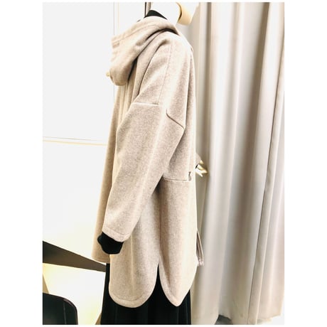 ＡＢＣＡ  ＢＬＡＮＣ  　前ジッパーフード付きコート