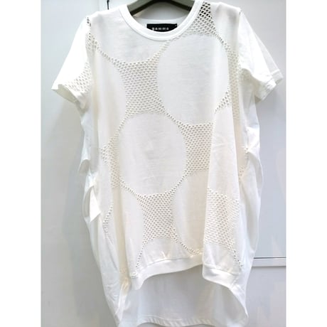 デザイナーブランドｇｏｍｍｅ   メッシュドットＴシャツ