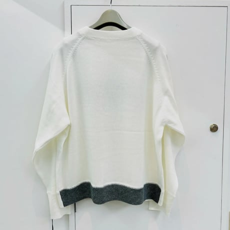ＡＢＣＡ  ＢＬＡＮＣ    ラグラン袖プルーバーニット