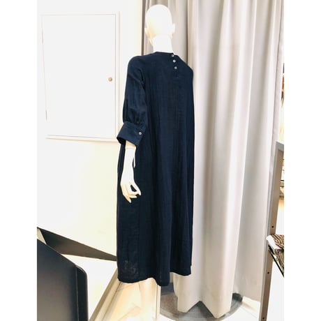 ＡＢＣＡ  ＢＬＡＮＣ  　五部袖コットンワンピース