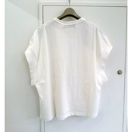 デザイナーブランドgomme   ルーズメッシュＴシャツ