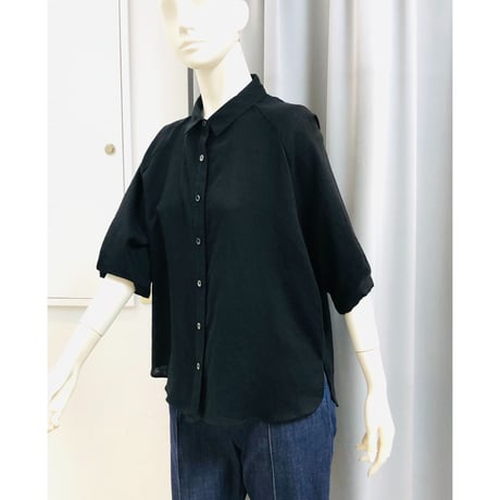ＡＢＣＡ  ＢＬＡＮＣ  　ハマカラーラグラン袖ブラウス