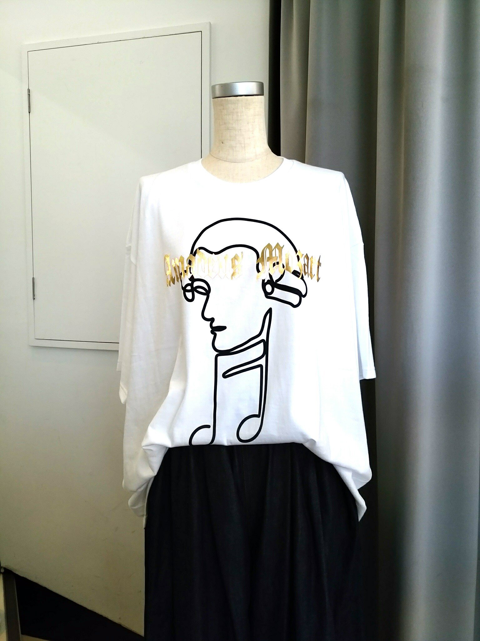 ❤*ド様 gommeモーツァルト ♫ グラフィック 長袖Tシャツ M 定価17, original