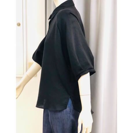 ＡＢＣＡ  ＢＬＡＮＣ  　ハマカラーラグラン袖ブラウス
