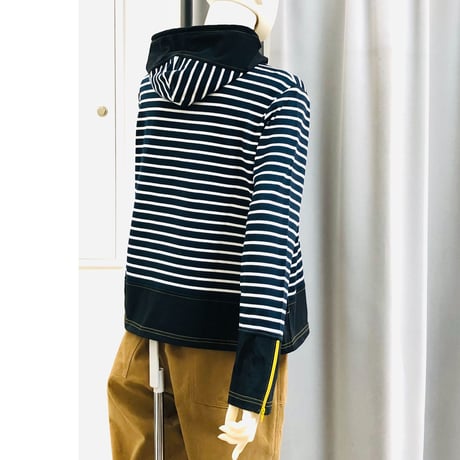 ＲＯＳＩＥＲ  　シルケットポンチフード付きパーカー