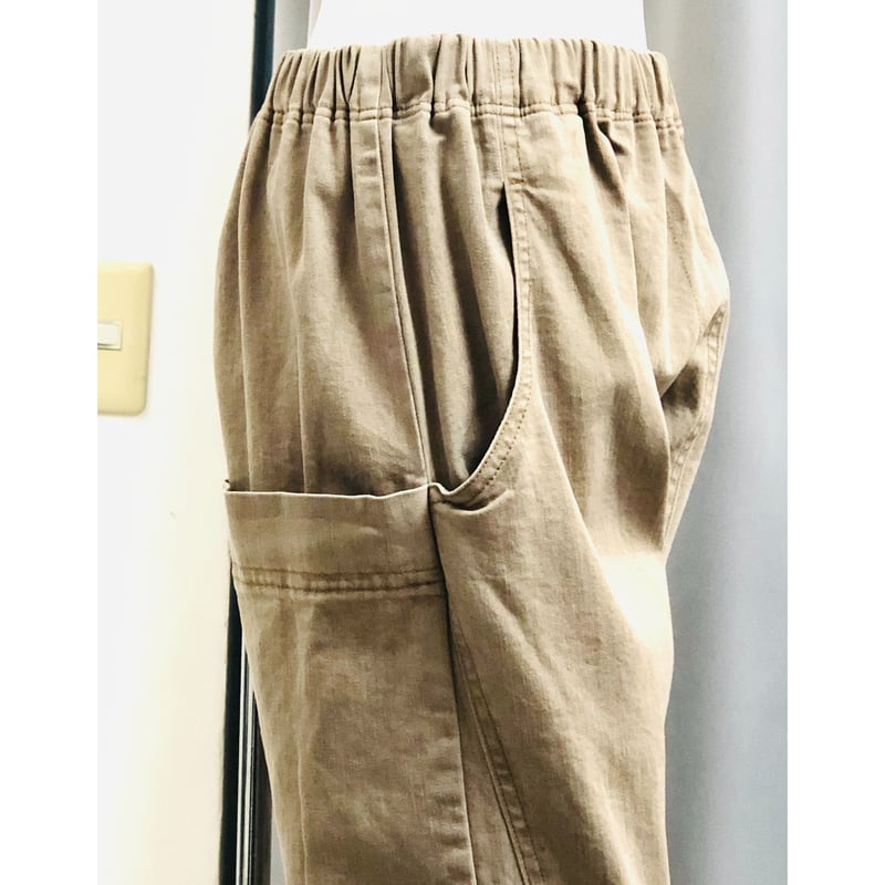 クレッシェント サルエルパンツ デザイナーブランドCRESCENT デニムサルエルパンツ | WANT's